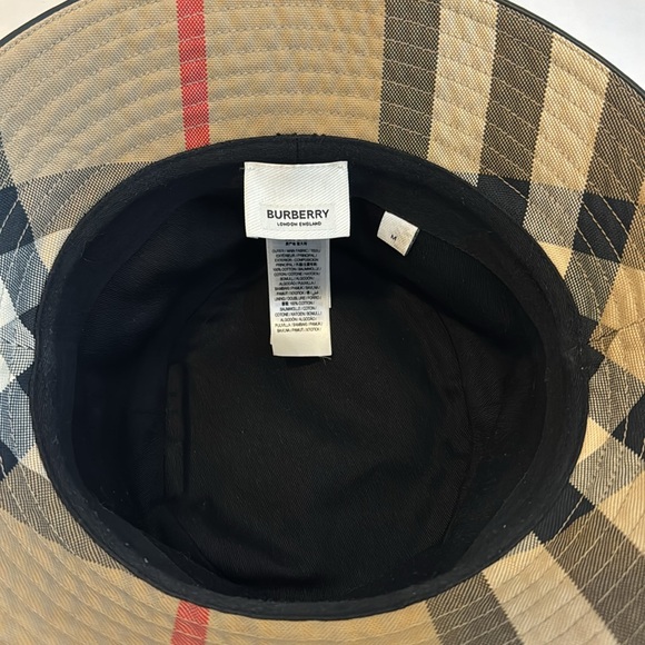 Burberry check bucket hat - Picture 3 of 4